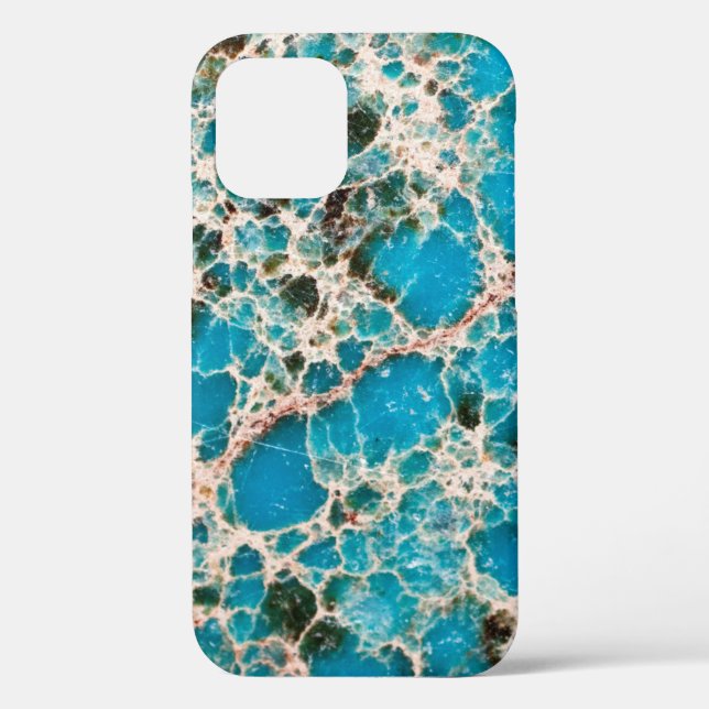 Gemstone Series - Turquoise Mosaic Case-Mate iPhone Case (Back)