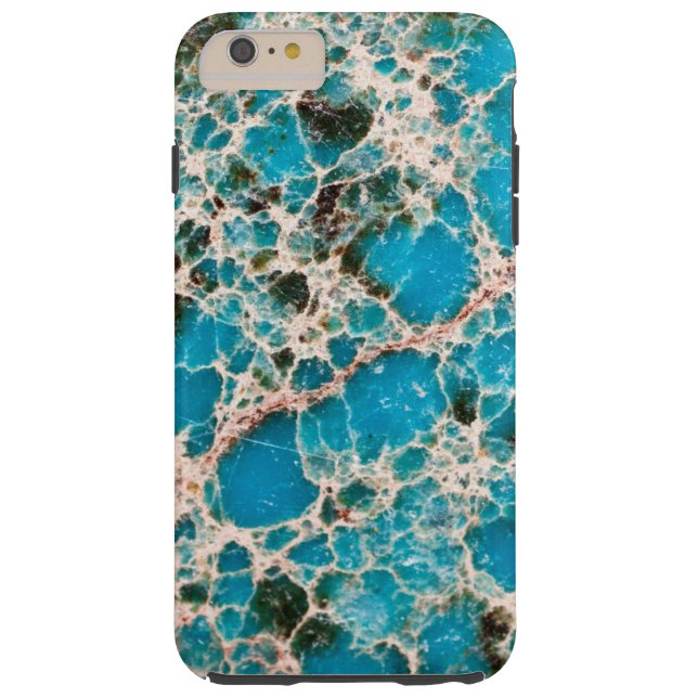 Gemstone Series - Turquoise Mosaic Case-Mate iPhone Case (Back)