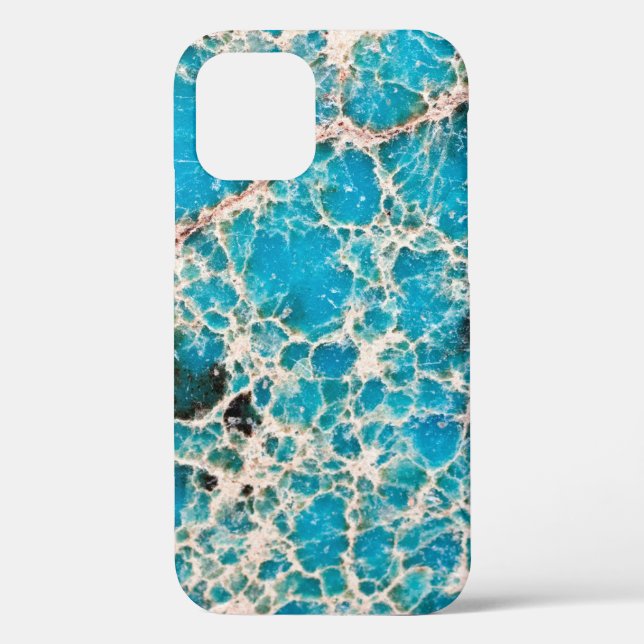 Gemstone Series - Turquoise Roadmap Case-Mate iPhone Case (Back)