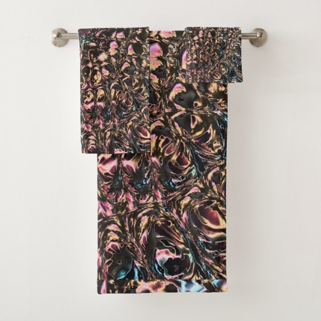 Gemstone Spiral Bath Towel Set (Insitu)