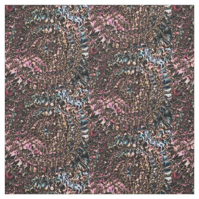 Gemstone Spiral Fabric (Swatch)