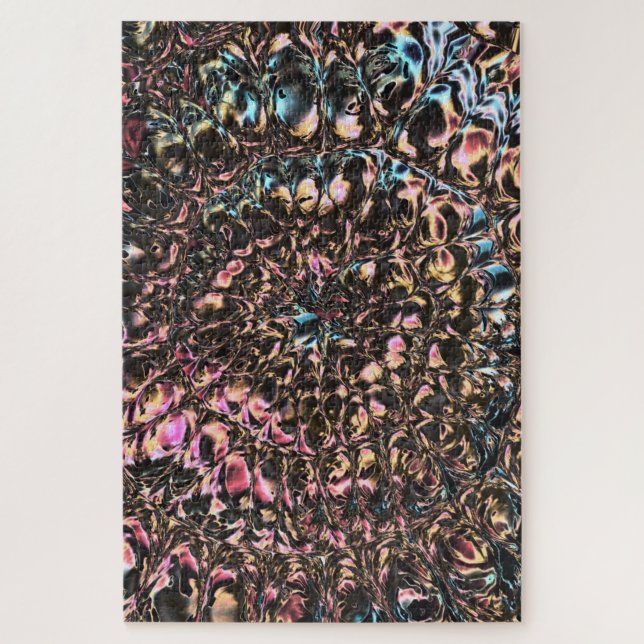 Gemstone Spiral Jigsaw Puzzle (Vertical)