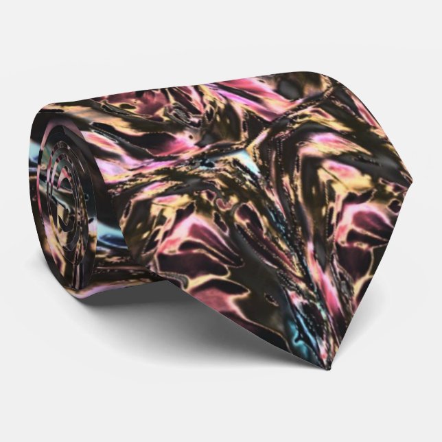 Gemstone Spiral Tie (Rolled)