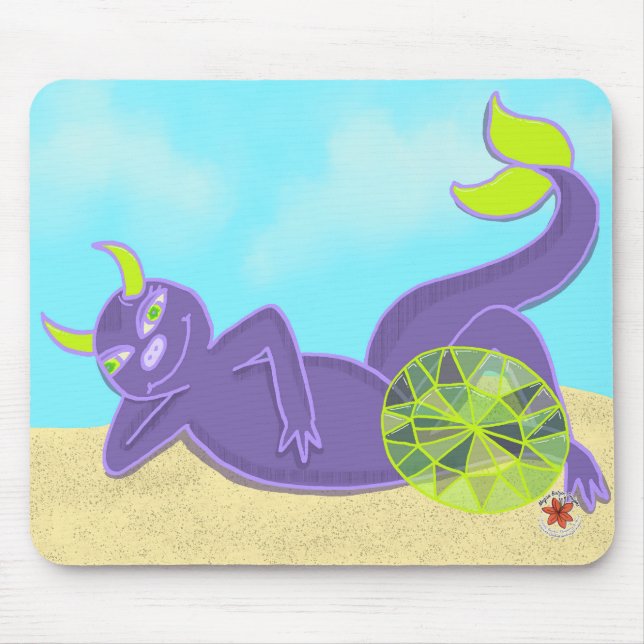 Gemstones and Dragons August Mousepad (Front)