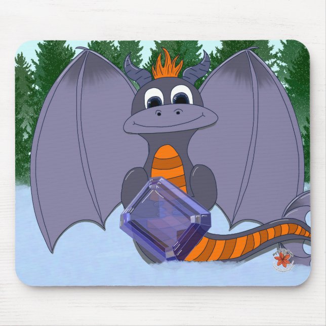 Gemstones and Dragons December Mousepad (Front)