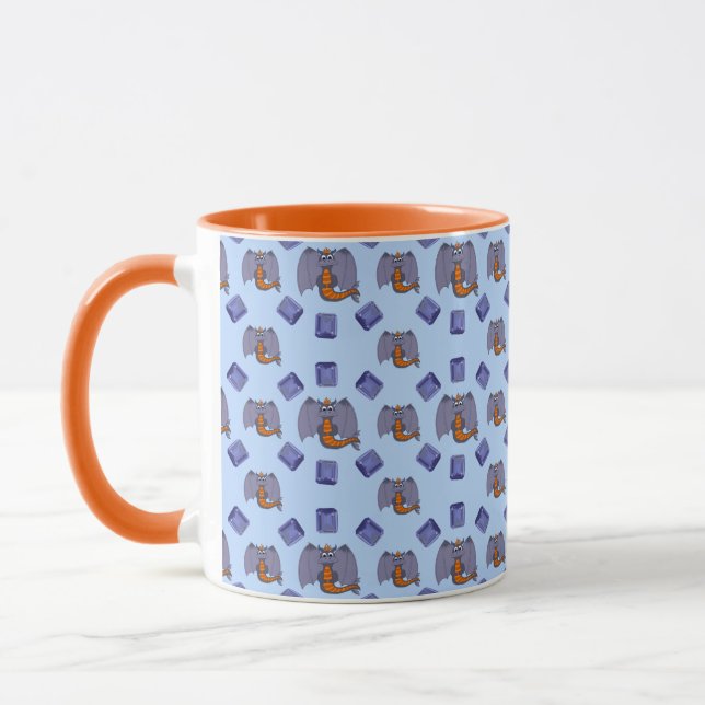 Gemstones and Dragons December Mug (Left)