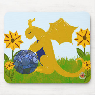 Gemstones and Dragons September Mousepad