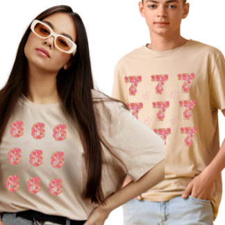 Gen Alpha Meme 6 7 Matching  T-Shirt