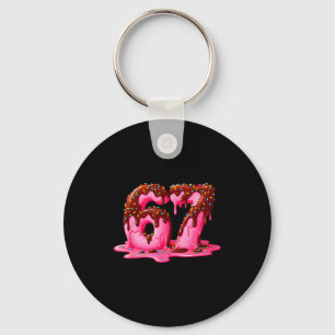 Gen Alpha Slang Kids 67 Ice Cream Drip Six Seven  Key Ring