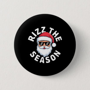 Gen Alpha Slang Santa Rizzler Christmas Rizz The S 6 Cm Round Badge