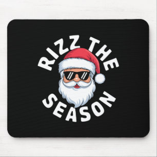 Gen Alpha Slang Santa Rizzler Christmas Rizz The S Mouse Pad