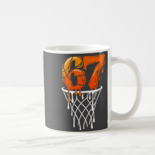 Gen Basketball Drip 67 Six Seven Slang Alpha Meme Coffee Mug