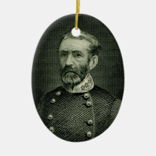 Gen. Braxton Bragg Ceramic Tree Decoration