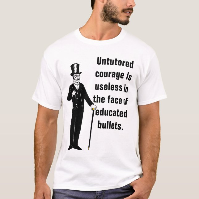 Gen. George S. Patton  Thoughtless Gentleman T-Shirt (Front)