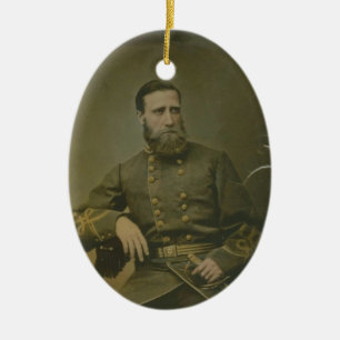 Gen. John Bell Hood Ceramic Tree Decoration