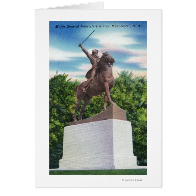 Gen John Stark Statue View (Front)