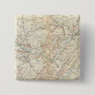 Gen map XIV 15 Cm Square Badge