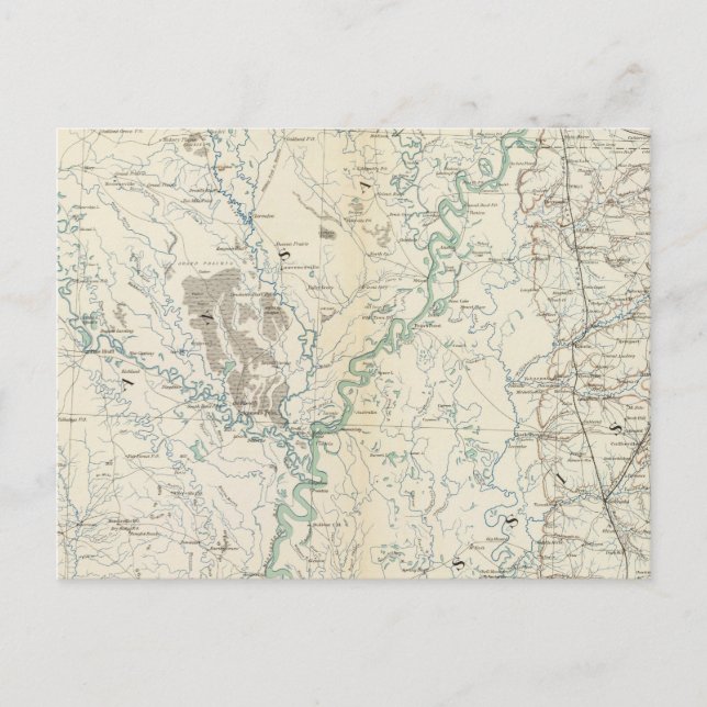 Gen map XIX Postcard (Front)