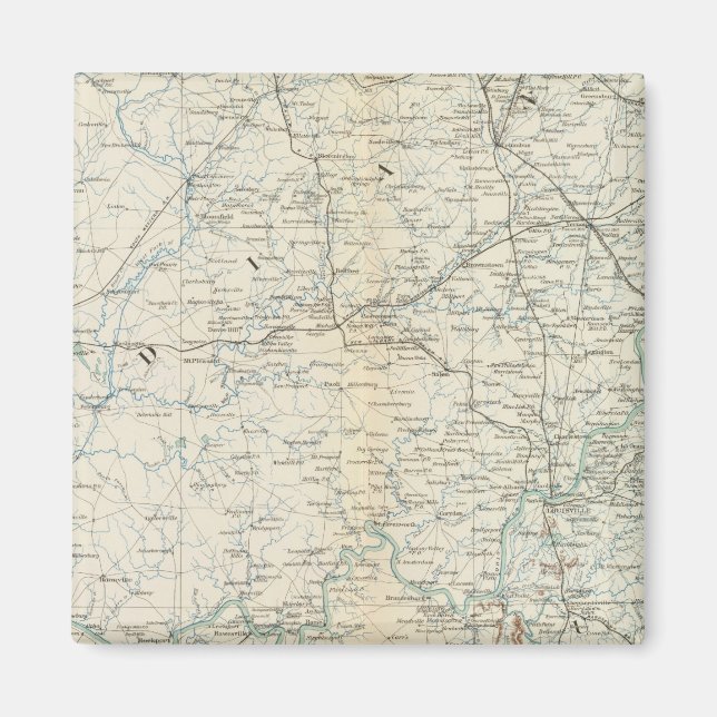 Gen map XVI Magnet (Front)