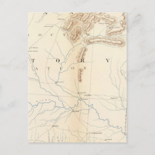 Gen map XXIV Postcard