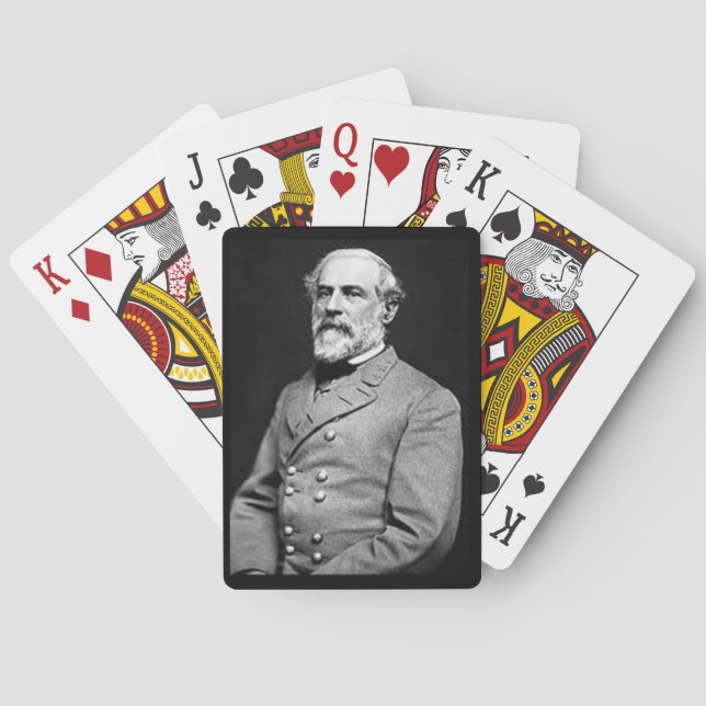 GEN. ROBERT E. LEE PLAYING CARDS (Back)