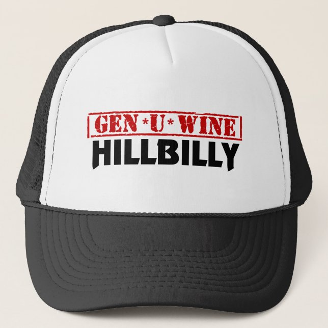 Gen U Wine Hillbilly Trucker Hat (Front)