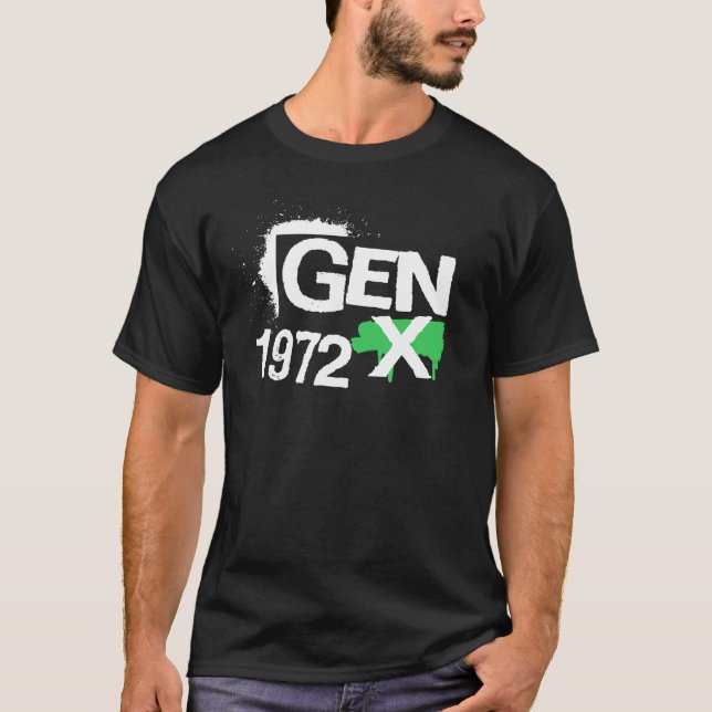 Gen X Generation X 1972 T-Shirt (Front)