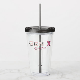 Gen X (Hottie) Acrylic Tumbler
