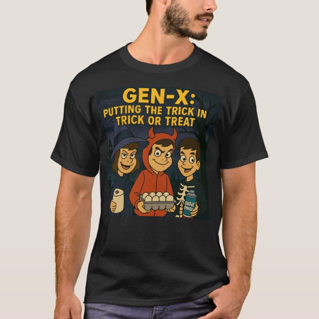 Gen-X Kids: Masters of Mischief T-Shirt (Front)