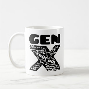 Gen X Phrases Mug