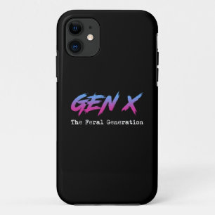 Gen X - The Feral Generation Case-Mate iPhone Case