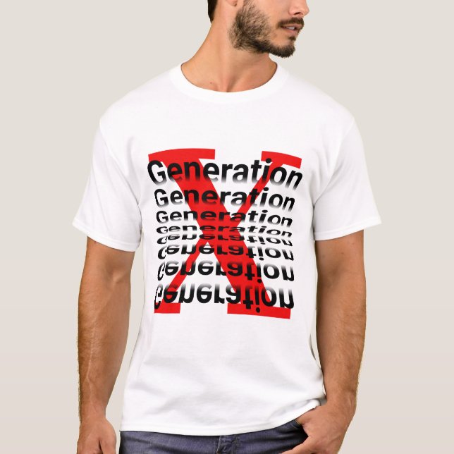 Gen X - The Lost Generation T-Shirt (Front)