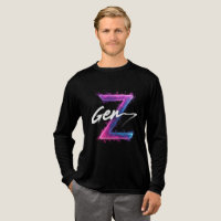 Gen Z Aesthetic Neon Glow Graphic T-Shirt - Retro