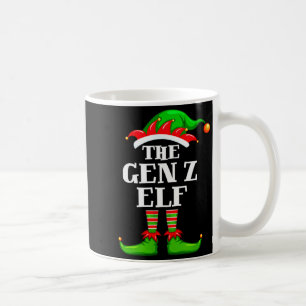 Gen Z Elf Matching Family Group Christmas Party Py Coffee Mug