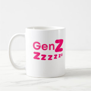 Gen Zzzzz – Sleepy Gen Z Humor Coffee Mug