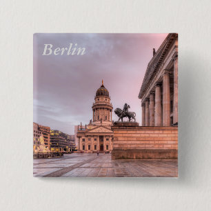 Gendarmenmarkt Berlin 15 Cm Square Badge