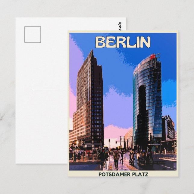 Gendarmenmarkt Berlin square - potsdamer platz Postcard (Front/Back)