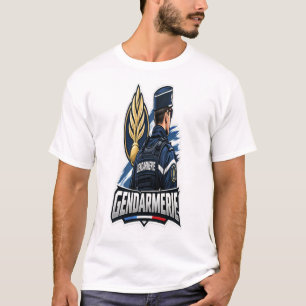 gendarmerie, french gendarmerie, gendarmerie stick T-Shirt