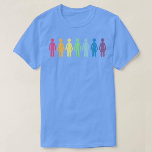 Gender Equality Pride Transgender Rights Inclusion T-Shirt (Design Front)