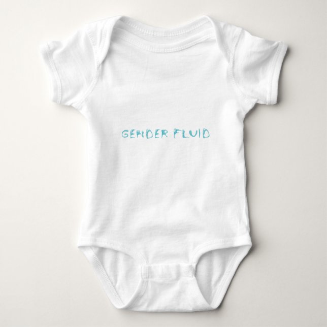 Gender fluid baby bodysuit (Front)