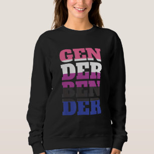 Gender Fluid Non Binary - Pride Neutral Gender Ben Sweatshirt