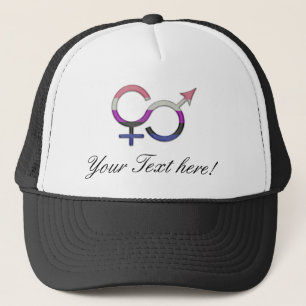Gender Fluid Symbol Trucker Hat