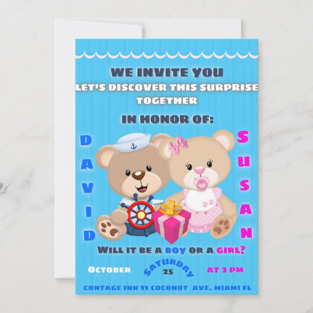 gender invitation (Front)