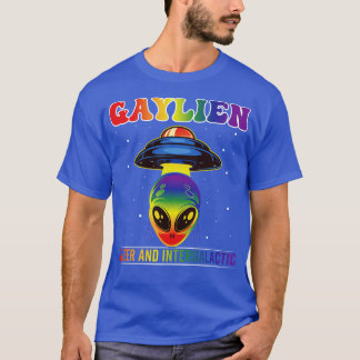 Gender Lesbian Gay Trans Queer Rainbow 3 T-Shirt