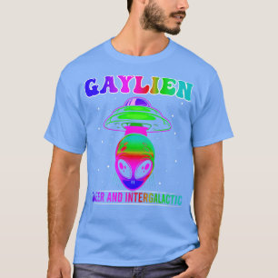 Gender Lesbian Gay Trans Queer Rainbow 44 T-Shirt