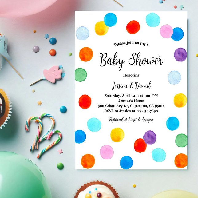 Gender Neutral Baby Shower Invitation (Creator Uploaded)