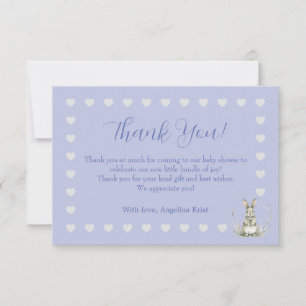 Gender Neutral Baby Shower Thank You Card