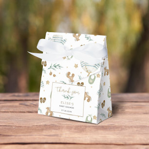 Gender Neutral Baby Shower Thank You Favour Box