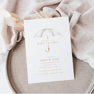 Gender Neutral Baby Sprinkle Celebration   Shower  Invitation