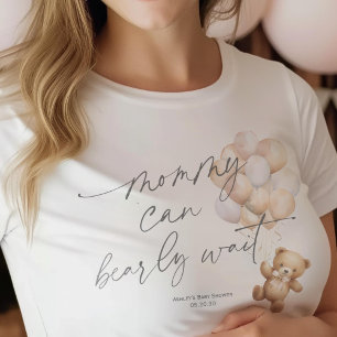 Gender Neutral Bearly wait, Mum-to-be T-Shirt